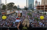 Manifestation à Tel-Aviv pour appeler à la libération des otages retenus à Gaza, le 7 juillet 2024
