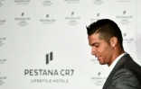 Cristiano Ronaldo lors de l'inauguration du Pestana CR7 Lisbon Hotel, à Lisbonne, le 2 octobre 2016