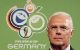 Franz Beckenbauer, alors président du Comité d'organisation de la Coupe du monde 2006 en Allemagne, le 6 mars 2006 à Düsseldorf