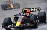 Le Mexicain Sergio Perez (Red Bull), lors du Grand Prix de Monaco de Formule 1,  le 29 mai 2022