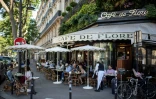 La terrasse du café de Flore, le 2 juin 2020, à Paris