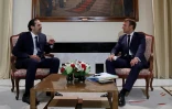 Le président français Emmanuel Macron et l'ancien Premier ministre libanais Saad Hariri à Beyrouth, le 31 août 2020