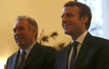 François Bayrou et Emmanuel Macron le 23 février 2017 à Paris