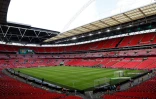 Le stade de Wembley à Londres, où doivent se dérouler les demi-finales (6-7 juillet) et la finale (11 juillet) de l'Euro