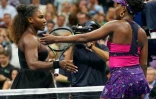 Serena Williams a battu sa soeur Venus au 3e tour de l'US Open, le 31 août 2018 à New York