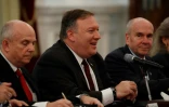 Le secrétaire d'Etat américain Mike Pompeo, le 5 août 2018 à Jakarta, en Indonésie