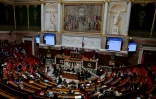 L'Assemblée nationale, le 8 avril 2025 à Paris