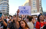Manifestation d'associations féministes en soutien à la joueuse de football Jennifer Hermoso, 28 août 2023 à Madrid