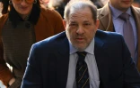 Harvey Weinstein arrive au tribunal de Manhattan, le 14 février 2020 