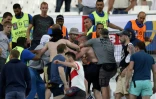 Rixes entre supporters à l'issue du match entre la Russie et l'Angleterre, le 11 juin 2016 au Vélodrome