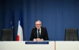 Le procureur de Paris Rémy Heitz lors d'une conférence de presse, le 29 novembre 2020 à Paris