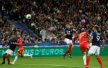 Le défenseur de la France Clément Lenglet buteur lors de la victoire 3-0 sur l'Andorre au Stade de France le 10 septembre 2019