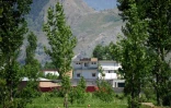 Une photo prise le 2 mai 2011 de la maison où se cachait Oussama Ben Laden à Abbottabad au Pakistan