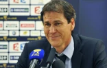 Rudi Garcia, entraîneur de l'Olympique de Marseille, le 26 octobre 2016 à Clermont-Ferrand après la victoire en Coupe de la Ligue