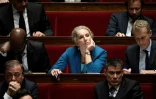 La député Delphine Batho à l'Assemblée à Paris le 14 novembre 2017