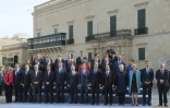 La photo de famille des leaders européens au sommets de Malte qui doit se pencher sur la situation des migrants, 3 février à La Valette