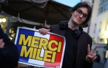 Manifestation de soutien au président argentin Javier Milei à Paris le 30 septembre 2026