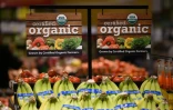 Des produits bio dans un supermarché d'Irvine, aux Etats-Unis, le 28 novembre 2016 