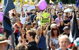 Manifestation contre l'extrême droite, le 8 juin 2024 à Berlin