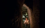 Gabriele Lukacs, une guide des catacombes du 13e siècle à Vienne, le 19 octobre 2016