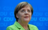 Angela Merkel le 27 mars 2017 à Berlin 
