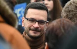 L'opposant russe Ilya Yashin Ă Berlin, le 17 novembre 2024