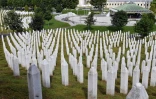 Tombes des victimes du massacre de Srebrenica, le 3 juillet 2020 au mémorial de Potocari près de Srebrenica