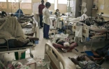 Des patients blessés lors de récents affrontements, pris en charge à l'hôpital Ndosho à Goma, où le Comité international de la Croix-Rouge (CICR) opère, le 30 janvier 2025, en RDC