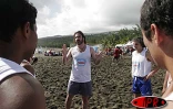 La première édition du Nestlé tour beach soccer a eu lieu du samedi 26 au lundi 28 mars 2005. Le footballeur Éric Cantona était invité