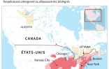Forte vague de chaleur aux Etats-Unis et au Canada