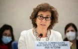 La Haute-Commissaire par intérim de l'ONU aux droits de l'homme, Nada Al-Nashif, le 12 septembre 2022 à Genève