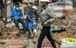 Le marché d'Ambodivona à Antananarivo, le 26 mars 2020 à Madagascar