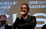 Jean Dujardin, acteur principal du nouveau film de Roman Polanski, "J'accuse", le 4 novembre 2019 Ă Paris