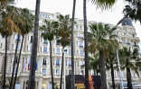 L'hôtel Carlton de Cannes, le 15 mai 2023