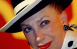 Geneviève de Fontenay le 17 février 2004 à Arona, Tenerife, aux Iles canaries