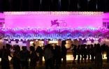 Le Palazzo del Cinema de Venise où se déroule la 76e Mostra, le 29 août 2019