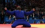 Teddy Riner à Paris le 2 août 2024 