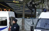 Policiers devant le Bataclan le 14 novembre 2015 à Paris