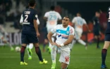 Le milieu offensif de l'OM Dimitri Payet lors du match contre le PSG, le 26 février 2017 au Vélodrome