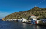 Le village de Klima sur l'île grecque de Milos, en mer Egée, le 4 février 2026
