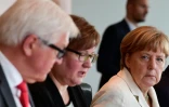 La chancelière Angela Merkel lors d'un conseil des ministres le 13 juillet 2016 à Berlin