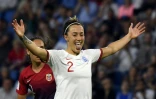 La défenseuse anglaise Lucy Bronze buteuse lors du quart de finale du Mondial face à la Norvège, au Havre, le 27 juin 2019
