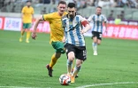L'Argentin Lionel Messi lors d'un match amical contre l'Australie, le 15 juin 2023 à Pékin