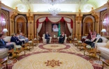 Le chef de la diplomatie américaine Antony Blinken et le prince héritier saoudien Mohammed ben Salmane, le 7 juin 2023 à Jeddah