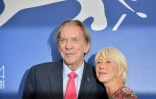 Les acteurs Helen Mirren et Donald Sutherland, le  3 septembre 2017 à Venise