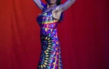 Leticia Herrera, 66 ans, dans le spectacle "Rencontre" au théâtre national de la Havane, le 16 avril 2016