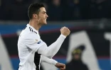 Cristiano Ronaldo vient d'égaliser à 2-2 sur le terrain de l'Atalanta, le 26 décembre 2018 à Bergame