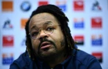 Le centre du XV de France Mathieu Bastareaud, le 8 février 2019 à Marcoussis