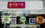 Un magasin André du groupe Vivarte, le 7 avril 2015 à Nantes