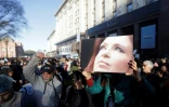 Manifestation de soutien à la vice-présidente argentine Cristina Kirchner, le 2 septembre 2022 à Buenos Aires